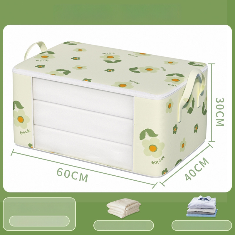 Költöztető táska nagy kapacitású ruhák és paplanok tárolására, cipzárral, por- és nedvességálló, kocka alakú, többfunkciós