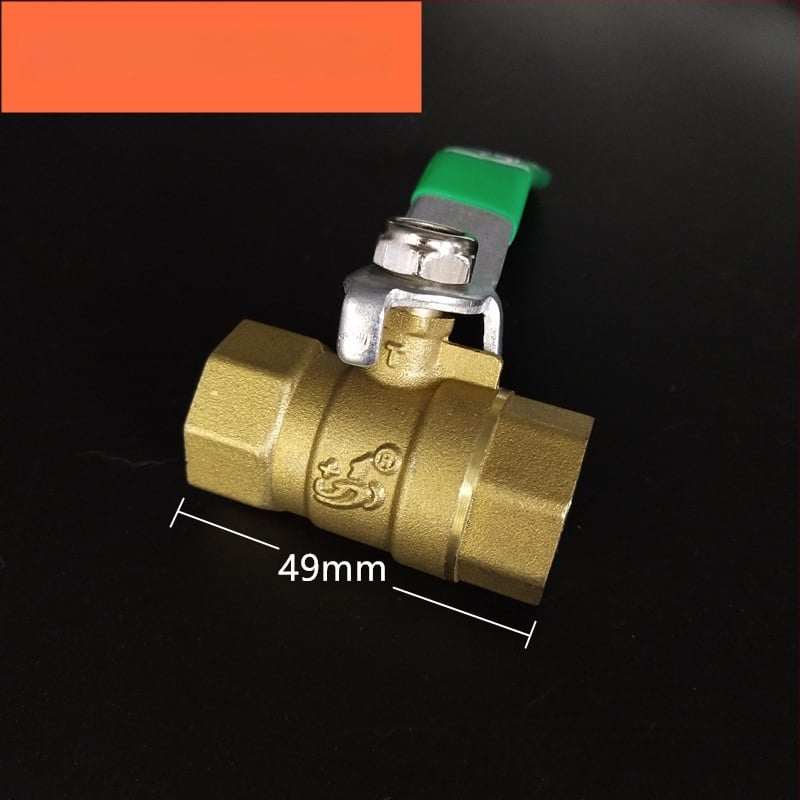 Plastový vodovodný ventil, závitové pripojenie, guľový ventil, priamy tok, model 3201, hygienická kategória