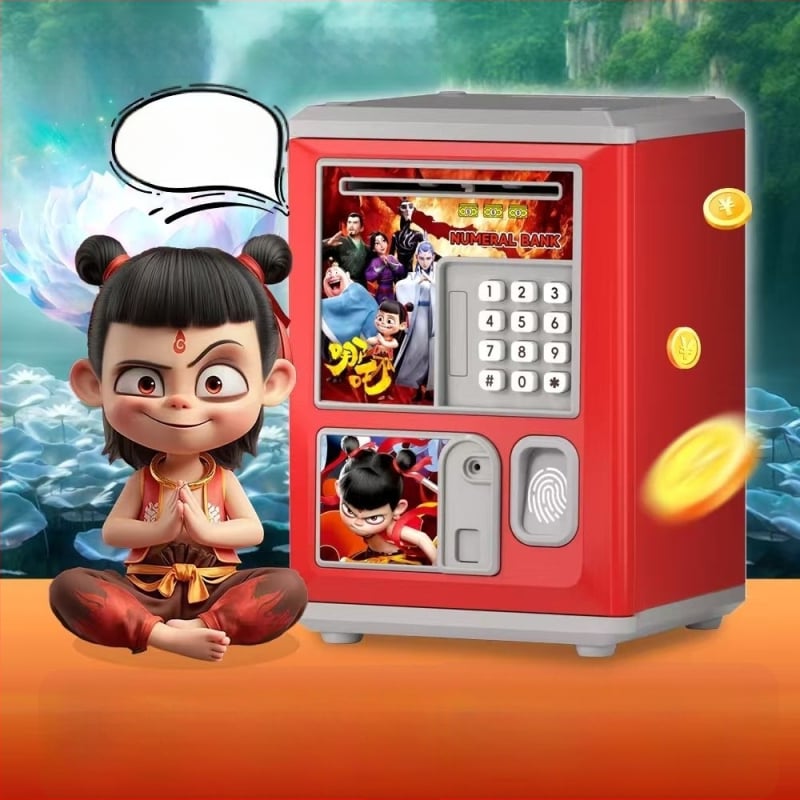 Aoxian παιδικός έξυπνος κουμπαράς, πλαστικός, σχήμα ζωάκι, στυλ καρτούν, ιδανικό δώρο γενεθλίων