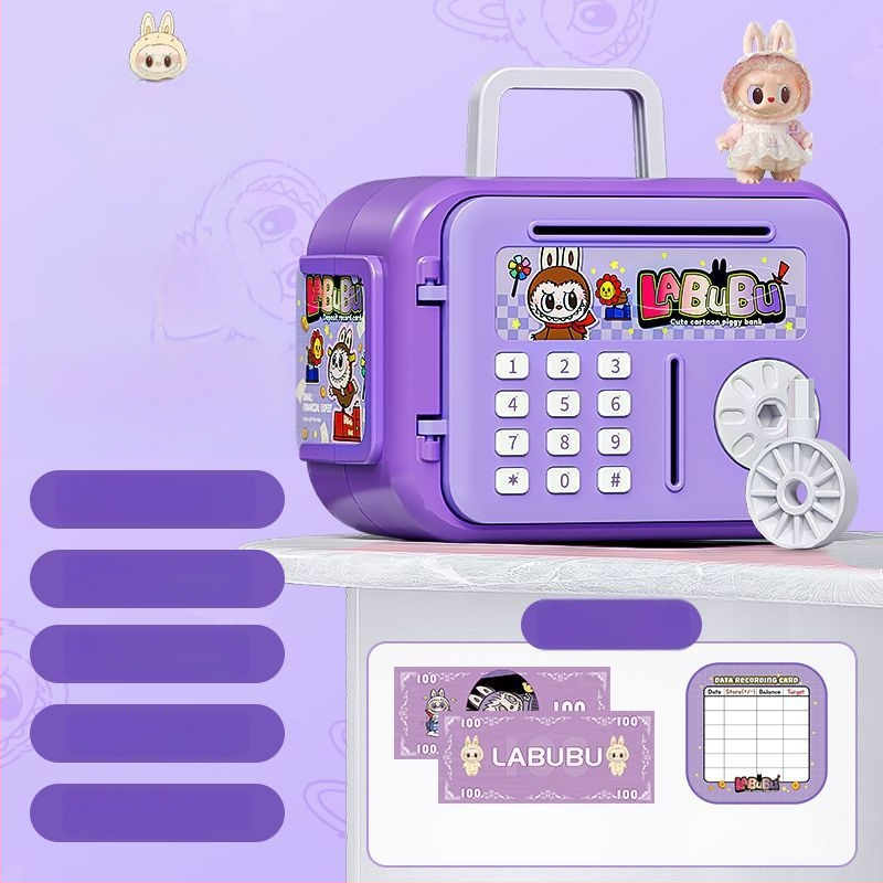 Aoxian παιδικός έξυπνος κουμπαράς, πλαστικός, σχήμα ζωάκι, στυλ καρτούν, ιδανικό δώρο γενεθλίων