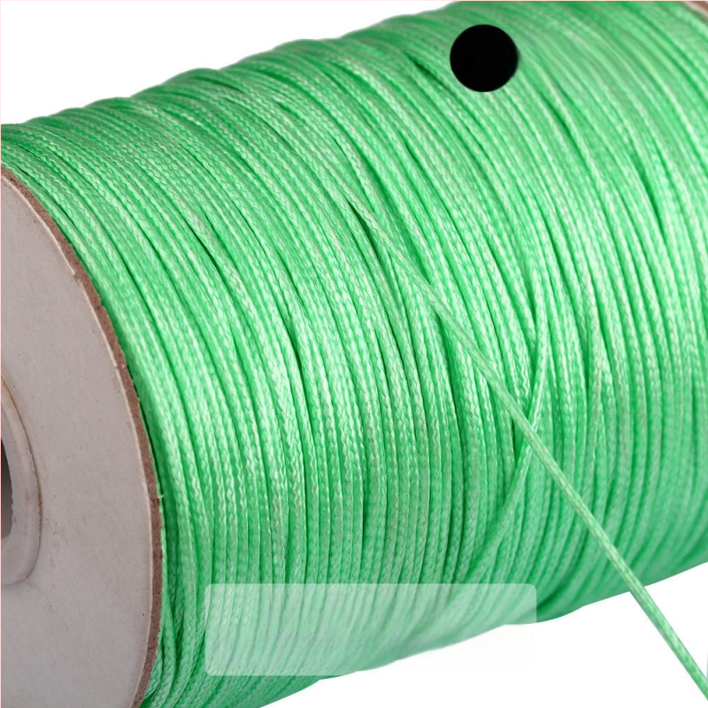 Κορδόνι από πολυεστέρα για κοσμήματα, Bodhi υλικό, χειροποίητη ύφανση, φυσικό στυλ