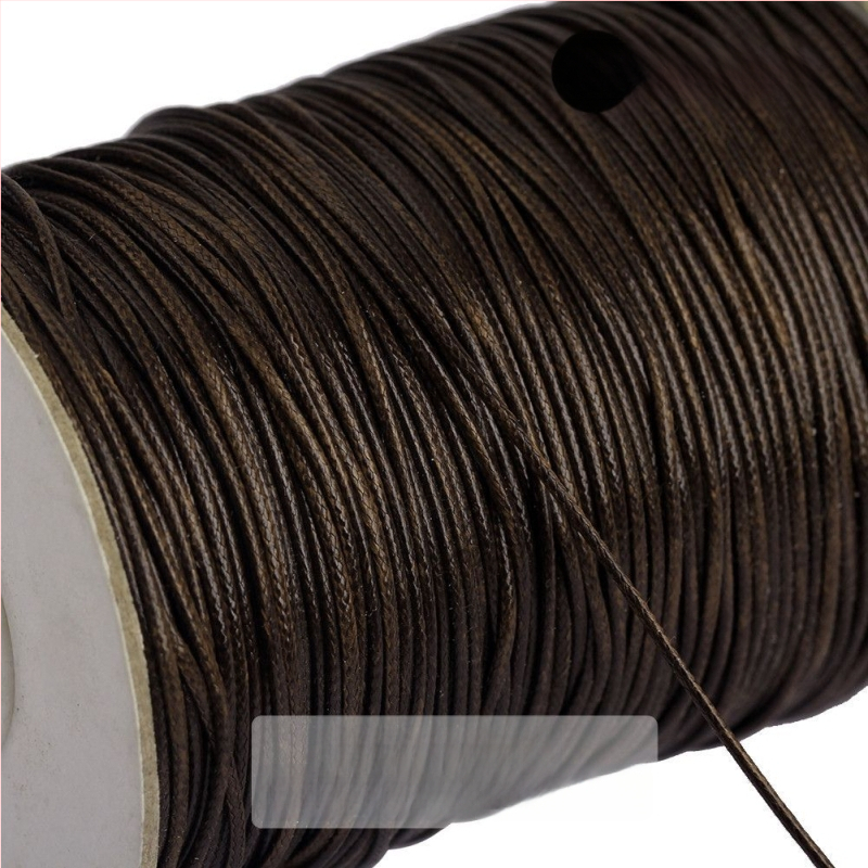 Κορδόνι από πολυεστέρα για κοσμήματα, Bodhi υλικό, χειροποίητη ύφανση, φυσικό στυλ