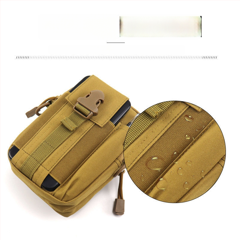 Geantă talie tactică pentru telefon, multifuncțională, din pânză Oxford, pentru ciclism