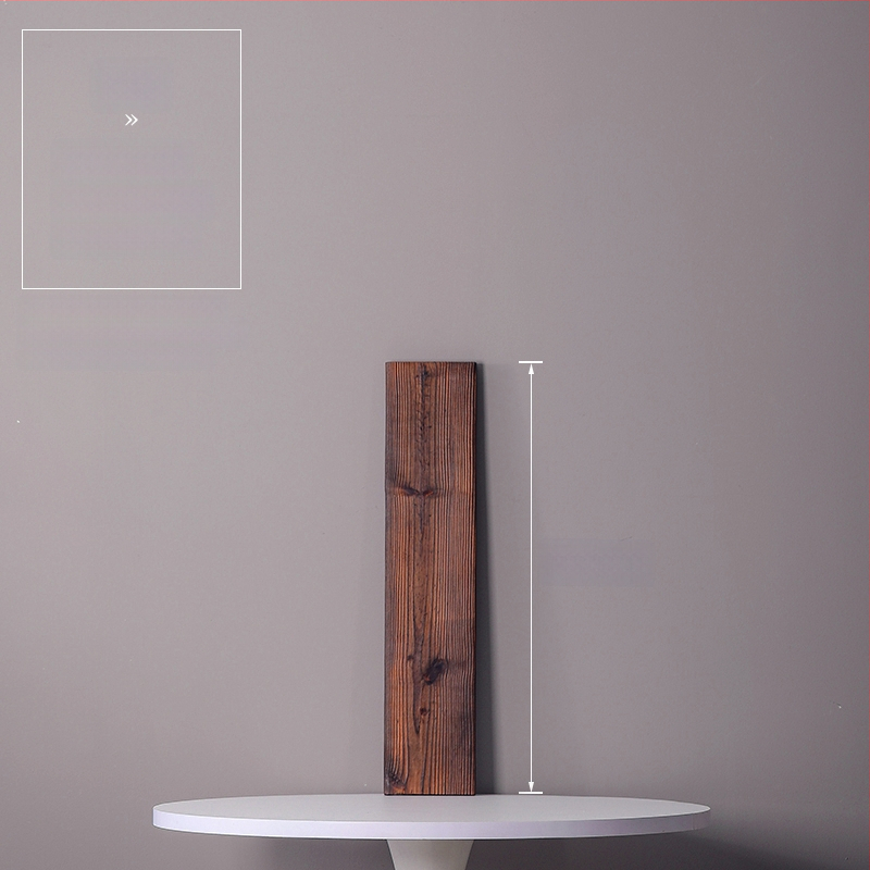 Természetes tömörfa vízfolyásos dekoráció halastóhoz és kertészeti tájhoz; kézzel készített keresztgerenda, karbonizált fa táblával