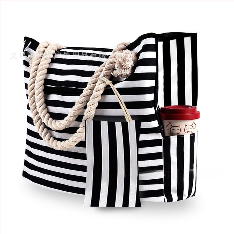 Dámska kabelka s veľkou kapacitou, Oxford látka, vodorovný štvorcový tvar, magnetické zapínanie, vnútorné vrecká na zips a vrecko na telefón