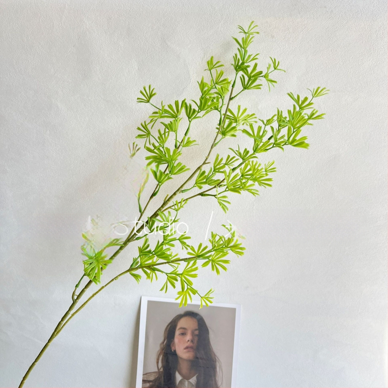 Plantă artificială în stil Monet Garden și Mori landscape, din plastic, cu adeziv moale, pentru nunți, spații în aer liber, recuzită pentru fotografie și decor interior