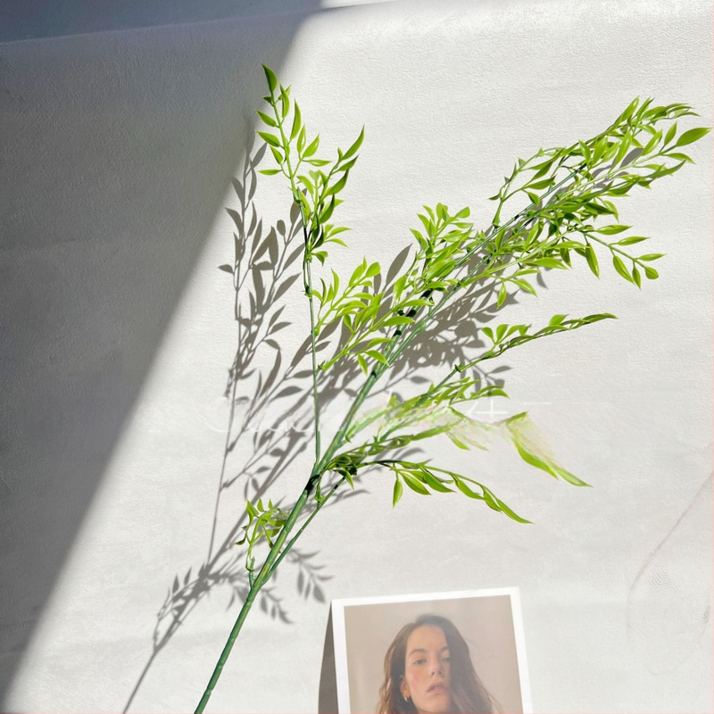 Plantă artificială în stil Monet Garden și Mori landscape, din plastic, cu adeziv moale, pentru nunți, spații în aer liber, recuzită pentru fotografie și decor interior