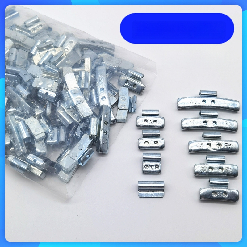 Σετ μπλοκ εξισορρόπησης ελαστικών αυτοκινήτου με μικτές διαστάσεις οπών, κράμα αλουμινίου και αγκίστρια ζαντών από ατσάλι