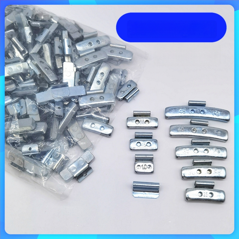 Σετ μπλοκ εξισορρόπησης ελαστικών αυτοκινήτου με μικτές διαστάσεις οπών, κράμα αλουμινίου και αγκίστρια ζαντών από ατσάλι