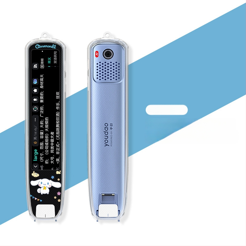 Xuanyue Διαφανές κάλυμμα στυλό από TPU, βαμμένο, για Youdao S7 Pro Smart Translation Pen – ανθεκτικό στη φθορά, με δυνατότητα προσαρμογής