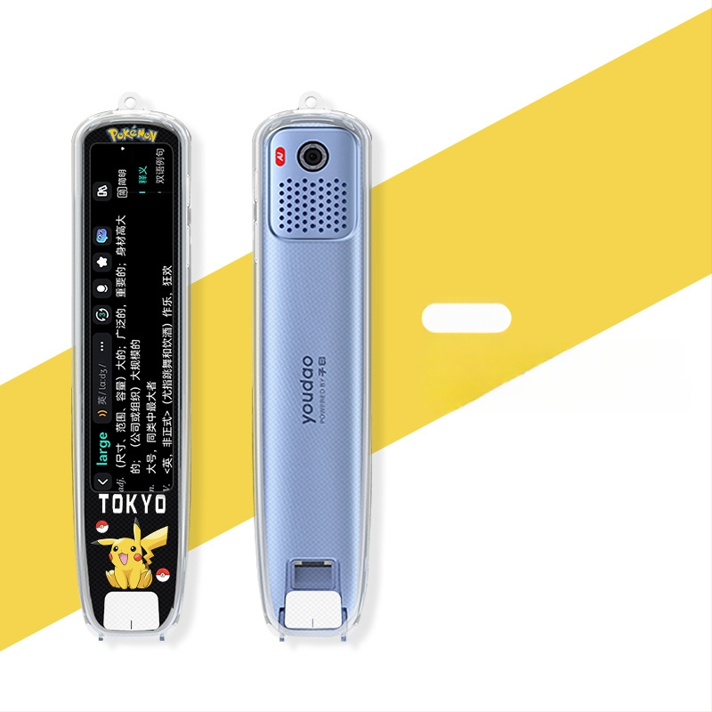 Xuanyue Διαφανές κάλυμμα στυλό από TPU, βαμμένο, για Youdao S7 Pro Smart Translation Pen – ανθεκτικό στη φθορά, με δυνατότητα προσαρμογής