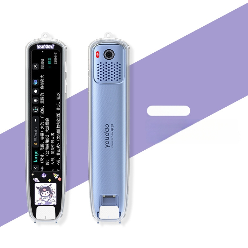 Xuanyue Διαφανές κάλυμμα στυλό από TPU, βαμμένο, για Youdao S7 Pro Smart Translation Pen – ανθεκτικό στη φθορά, με δυνατότητα προσαρμογής