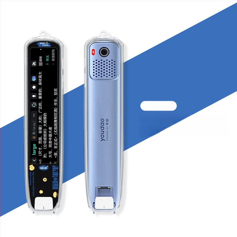 Xuanyue Διαφανές κάλυμμα στυλό από TPU, βαμμένο, για Youdao S7 Pro Smart Translation Pen – ανθεκτικό στη φθορά, με δυνατότητα προσαρμογής