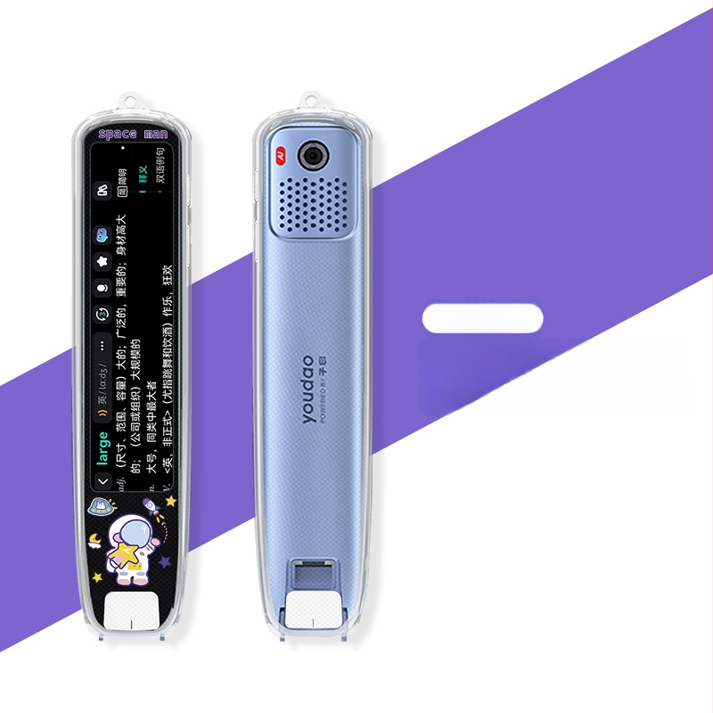 Xuanyue Διαφανές κάλυμμα στυλό από TPU, βαμμένο, για Youdao S7 Pro Smart Translation Pen – ανθεκτικό στη φθορά, με δυνατότητα προσαρμογής