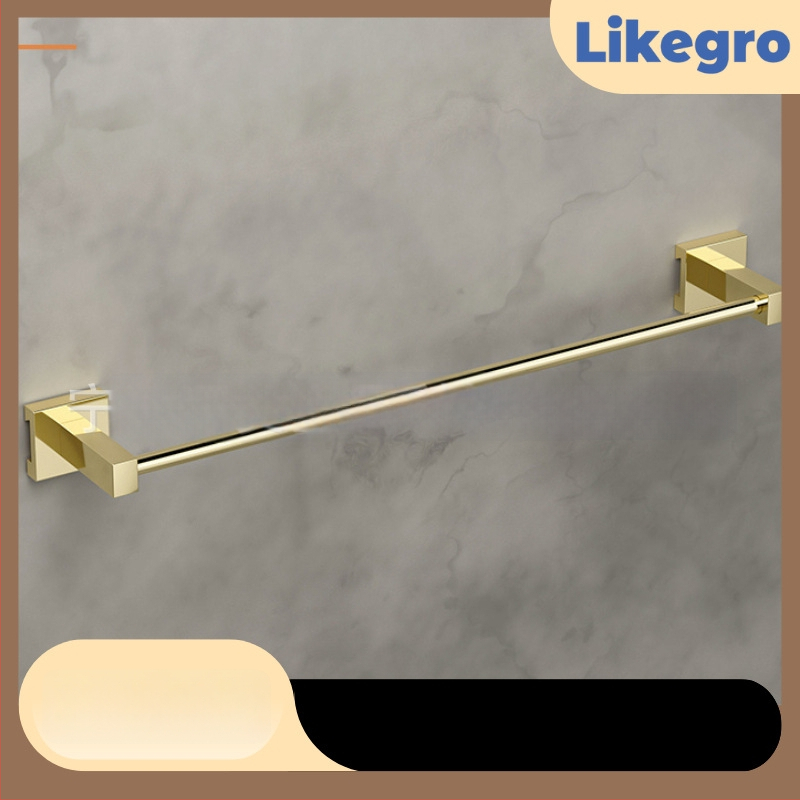 Alumínium ötvözetű fürdőtörölközőtartó, falra szerelhető fürdőszobai tároló készlet Lanke-tól — megfizethető luxus, 2–6 darabos készletek