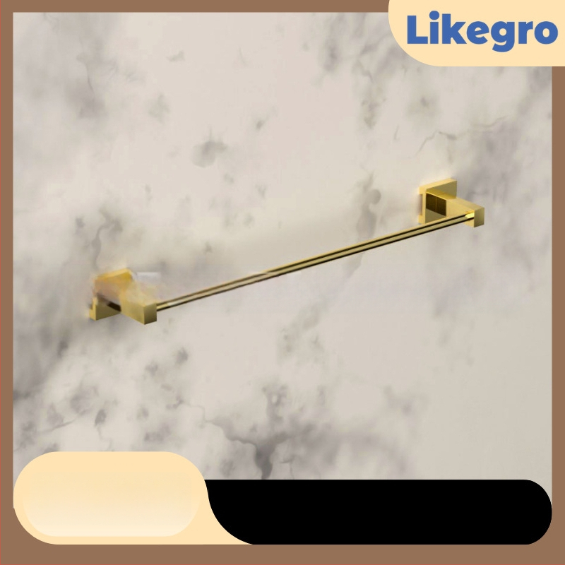 Alumínium ötvözetű fürdőtörölközőtartó, falra szerelhető fürdőszobai tároló készlet Lanke-tól — megfizethető luxus, 2–6 darabos készletek