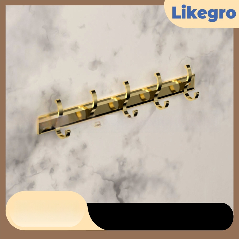 Alumínium ötvözetű fürdőtörölközőtartó, falra szerelhető fürdőszobai tároló készlet Lanke-tól — megfizethető luxus, 2–6 darabos készletek