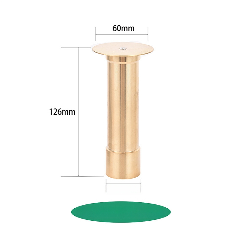 Cap de sprinkler pentru fântână – Hemisferă de ciupercă reglabilă, din cupru și oțel inox, jet pe perete, pentru grădină și peisaj (Cod 0200)