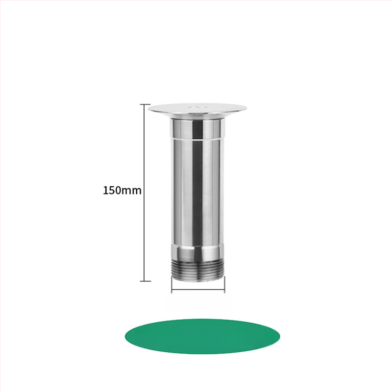 Cap de sprinkler pentru fântână – Hemisferă de ciupercă reglabilă, din cupru și oțel inox, jet pe perete, pentru grădină și peisaj (Cod 0200)