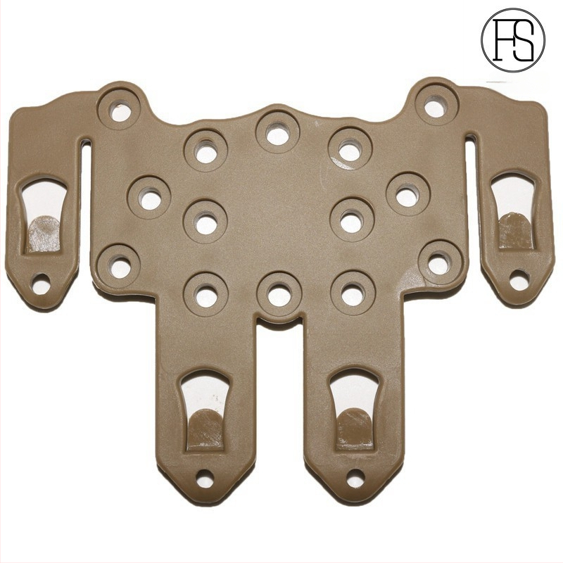 Toc de pistol tactic exterior cu tragere rapidă — curea talie ABS, compatibil cu M1911/M92/P226/USP/Glock 17