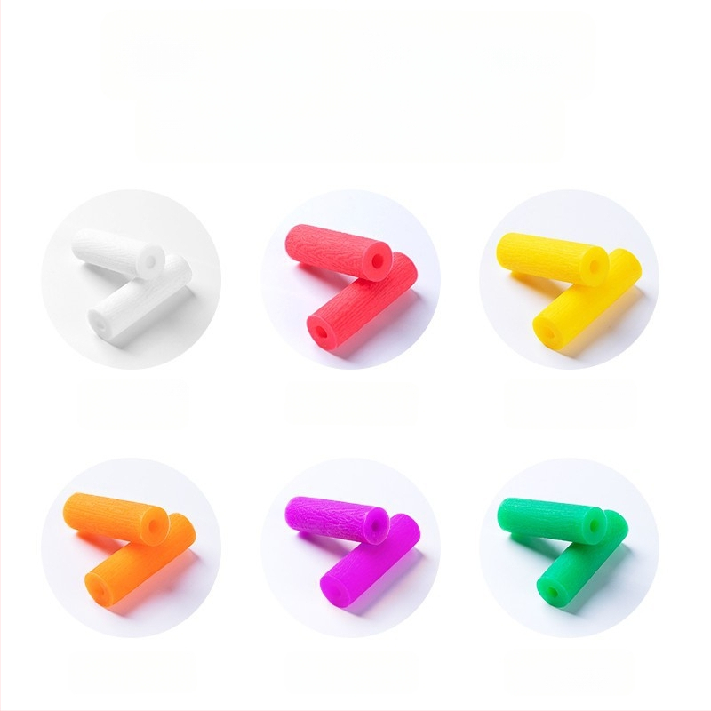 Ορθοδοντική κενή λαβή-δαγκώστρα από σιλικόνη, για ενήλικες, φρουτώδες άρωμα, συσκευασία 1000 τεμάχια