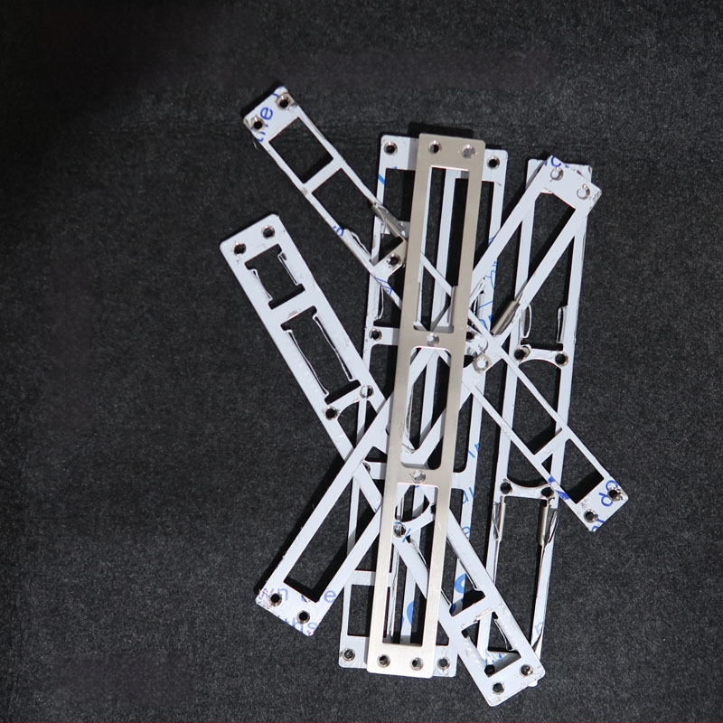 Andamia B05 zártest, rozsdamentes acél, modern minimalist stílus, biztonsági ajtókhoz, faajtókhoz és villa kapukhoz