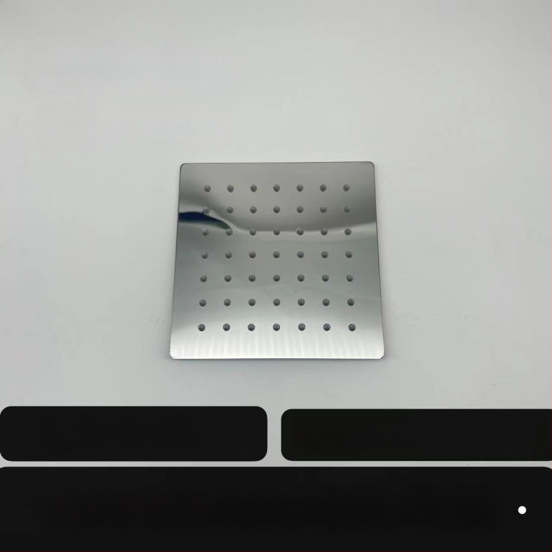 Horná dažďová sprchová hlavica – 304 oceľ nerez, Top spray, dažďová funkcia, štvorcový univerzálny závit