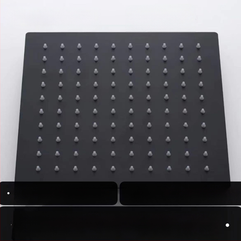 Horná dažďová sprchová hlavica – 304 oceľ nerez, Top spray, dažďová funkcia, štvorcový univerzálny závit