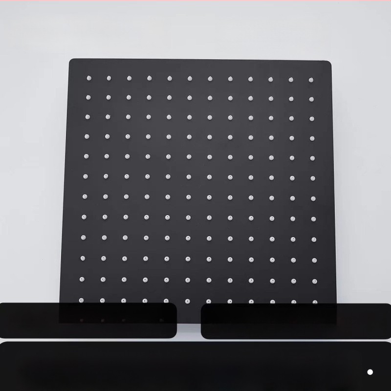 Horná dažďová sprchová hlavica – 304 oceľ nerez, Top spray, dažďová funkcia, štvorcový univerzálny závit