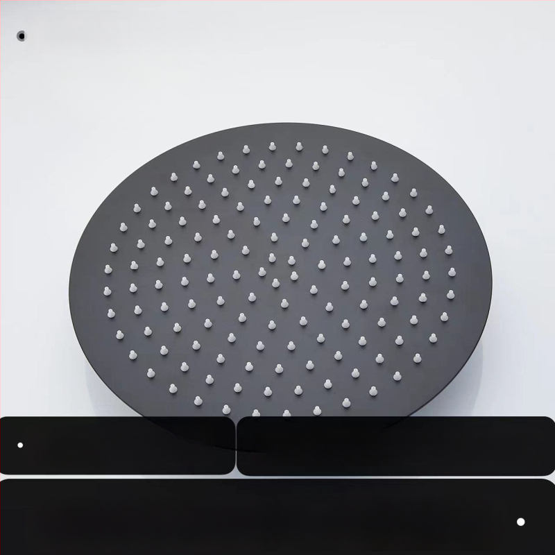 Horná dažďová sprchová hlavica – 304 oceľ nerez, Top spray, dažďová funkcia, štvorcový univerzálny závit