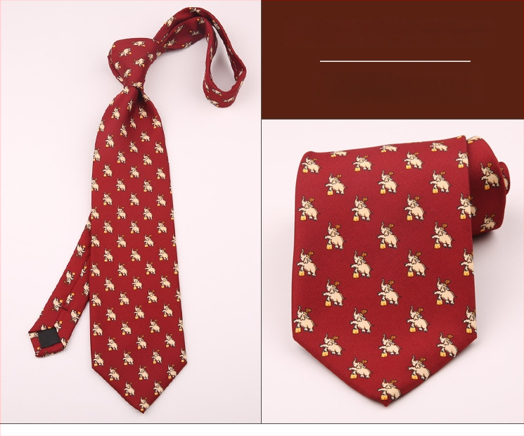 Ανδρική ρετρό γραβάτα με εκτύπωση και γεωμετρικό σχέδιο, ύφασμα πολυεστερικών ινών, μοτίβο κουκίδων, τεχνική εκτύπωσης, κατάλληλη για επαγγελματικό ντύσιμο