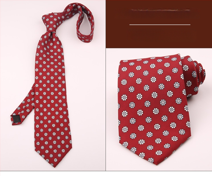 Ανδρική ρετρό γραβάτα με εκτύπωση και γεωμετρικό σχέδιο, ύφασμα πολυεστερικών ινών, μοτίβο κουκίδων, τεχνική εκτύπωσης, κατάλληλη για επαγγελματικό ντύσιμο