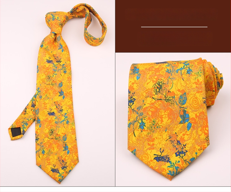 Ανδρική ρετρό γραβάτα με εκτύπωση και γεωμετρικό σχέδιο, ύφασμα πολυεστερικών ινών, μοτίβο κουκίδων, τεχνική εκτύπωσης, κατάλληλη για επαγγελματικό ντύσιμο