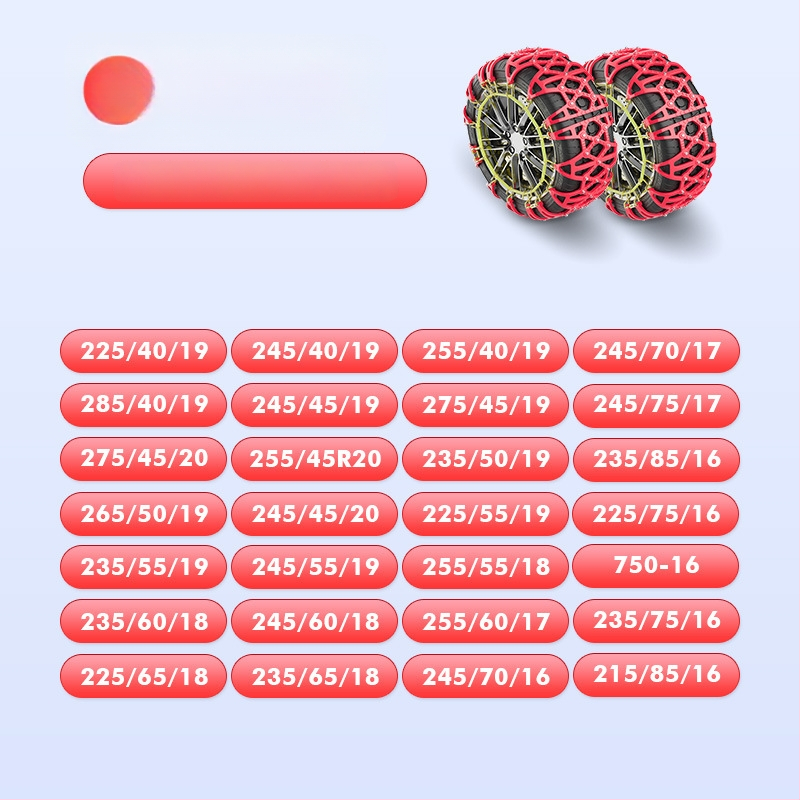 Lanț antiaderant pentru anvelope din cauciuc Xiude, 6 kg, Model Special pentru Anvelope, Compatibil cu Toate Specificațiile Anvelopei