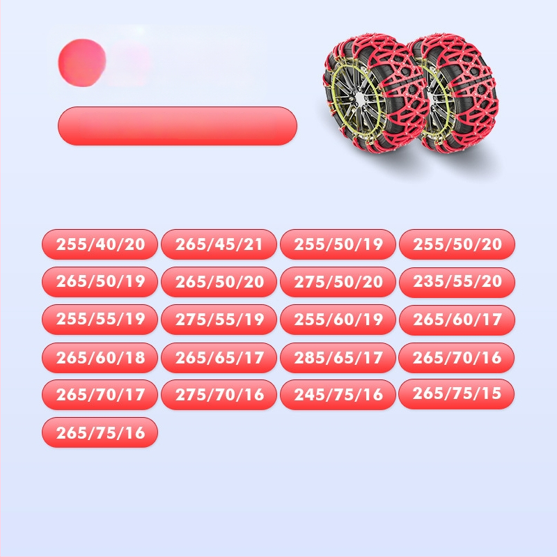 Lanț antiaderant pentru anvelope din cauciuc Xiude, 6 kg, Model Special pentru Anvelope, Compatibil cu Toate Specificațiile Anvelopei