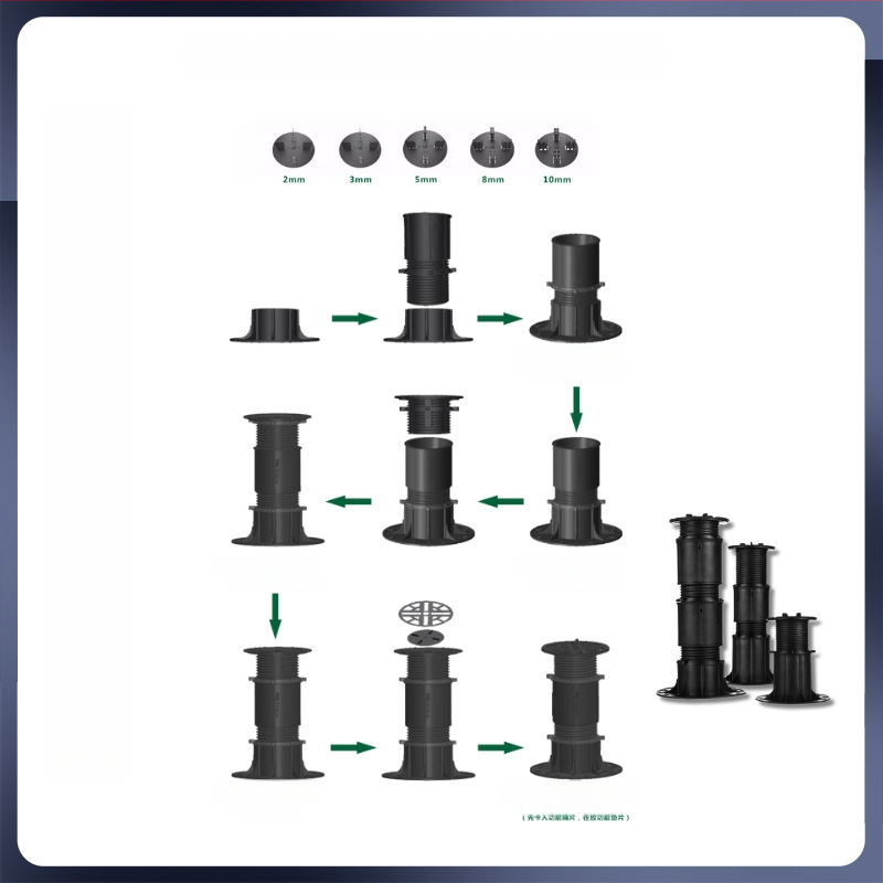 Cadru pentru fântână uscată, reglabil, cu schelet din lemn exterior, pulverizare combinată