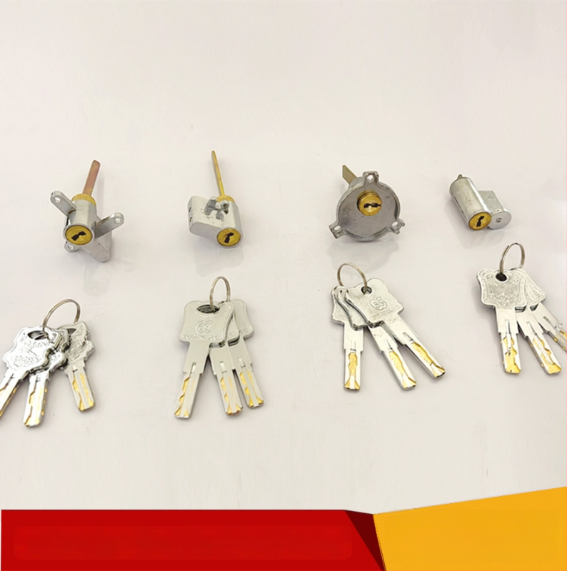 Zárcilinder, különleges formájú elektronikus zár belső ajtókhoz és szállodai ajtókhoz, cinkötvözet