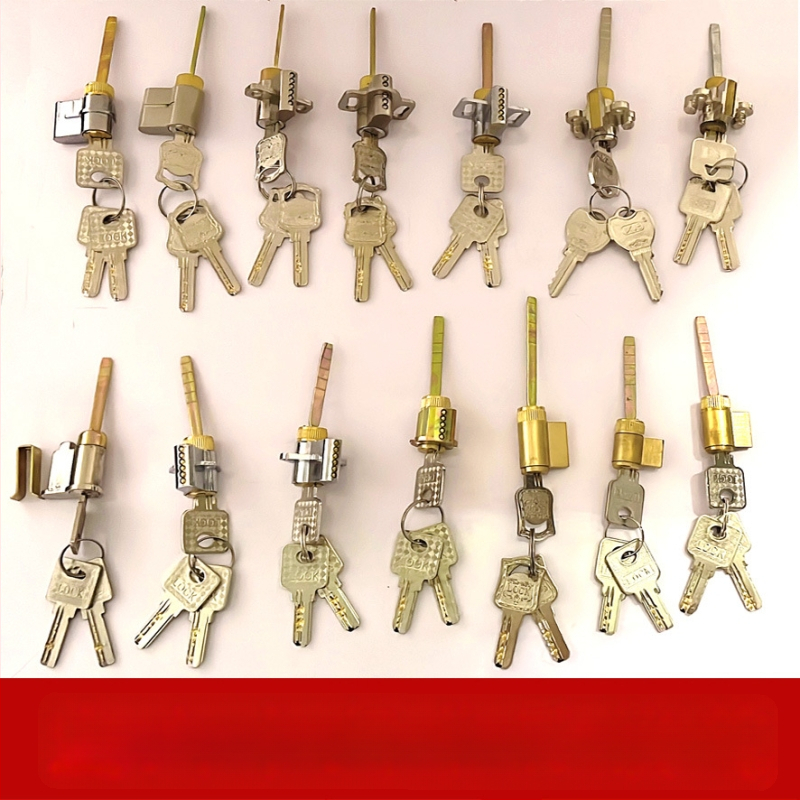 Zárcilinder, különleges formájú elektronikus zár belső ajtókhoz és szállodai ajtókhoz, cinkötvözet