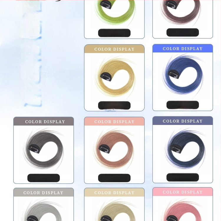 Piesă de perucă Yuxinde din mătase proteică