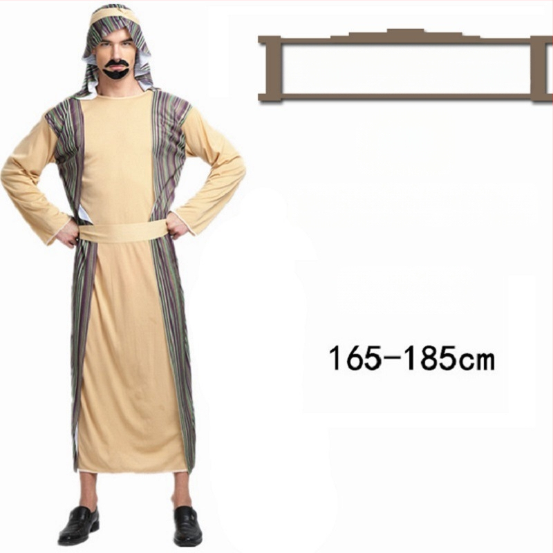 Halloween Ball kostým – Arabský rúško Saud-Dubaj štýl pre ženy – Polyester, hlavná zložka acetát 100% – Jar 2023