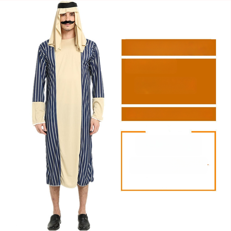 Halloween Ball kostým – Arabský rúško Saud-Dubaj štýl pre ženy – Polyester, hlavná zložka acetát 100% – Jar 2023
