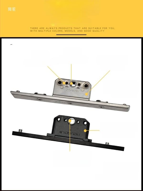 Alumíniumötvözetű bukóablak zárdoboza: átviteli zártest és teleszkópos zár, összekötő záralkatrészek