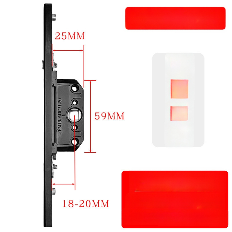 Alumíniumötvözetű bukóablak zárdoboza: átviteli zártest és teleszkópos zár, összekötő záralkatrészek