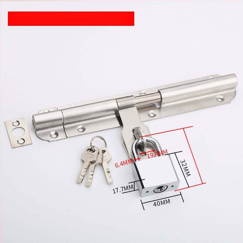Дверна зацепка от неръждаема стомана – Solid Latch, корпус на заключващ Mechanizъм, за дървени врати, стил лайт лукс