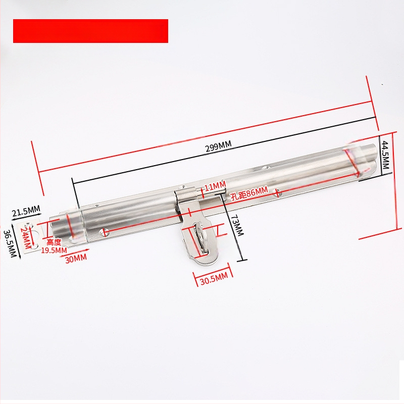 Дверна зацепка от неръждаема стомана – Solid Latch, корпус на заключващ Mechanizъм, за дървени врати, стил лайт лукс