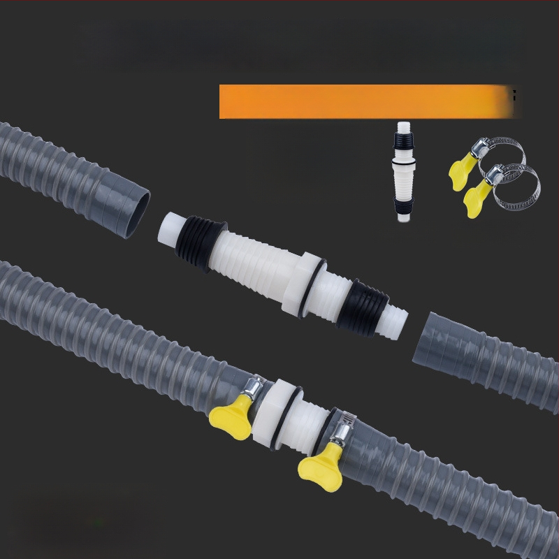 Пералня тръба за отводняване, Y-разклонение, триръчна удължителна тръба, връзка към подов дренаж (Марка: друга; Сертификация: Няма; Материал: По подразбиране; Стил: модерен и минималистичен)