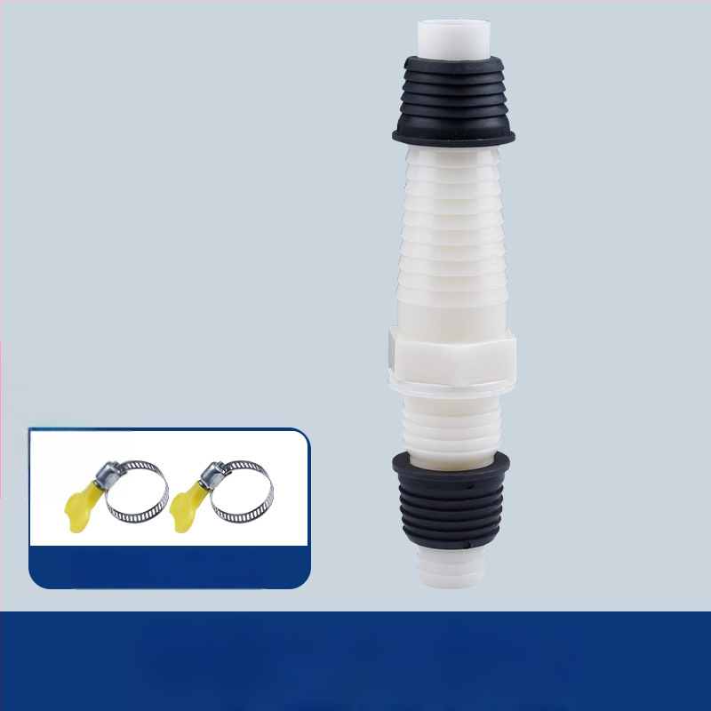 Пералня тръба за отводняване, Y-разклонение, триръчна удължителна тръба, връзка към подов дренаж (Марка: друга; Сертификация: Няма; Материал: По подразбиране; Стил: модерен и минималистичен)