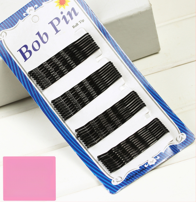 Clamă de păr în formă de U pentru femei, lucrată manual, materiale mixte, brand OLLBTG