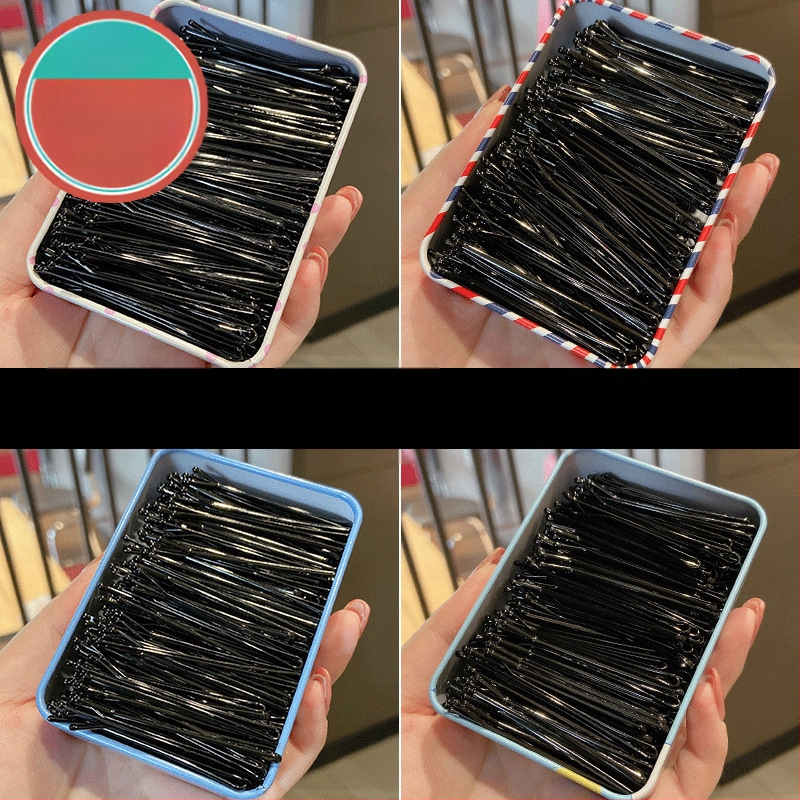 Clamă de păr în formă de U pentru femei, lucrată manual, materiale mixte, brand OLLBTG