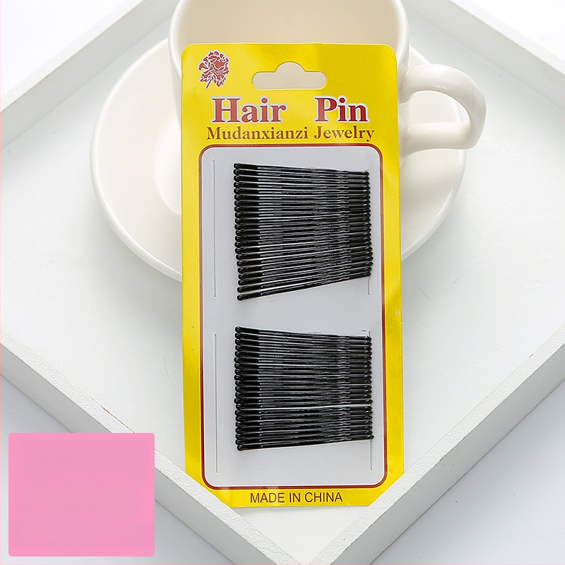 Clamă de păr în formă de U pentru femei, lucrată manual, materiale mixte, brand OLLBTG